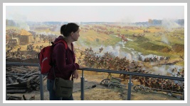 Panorama bitvy u Borodina