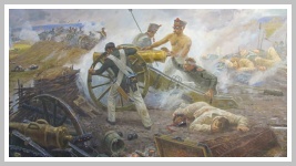 Baterie Rajevskho, Borodino 1812